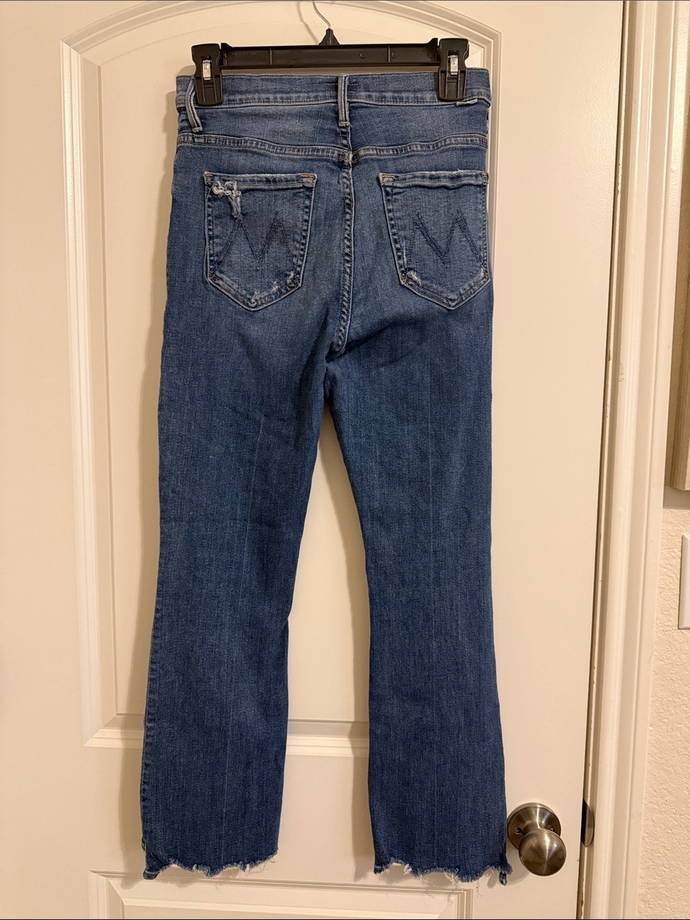 MOTHER Insider Crop Step Chew Jeans Size 27 - Picture 2 of 6
